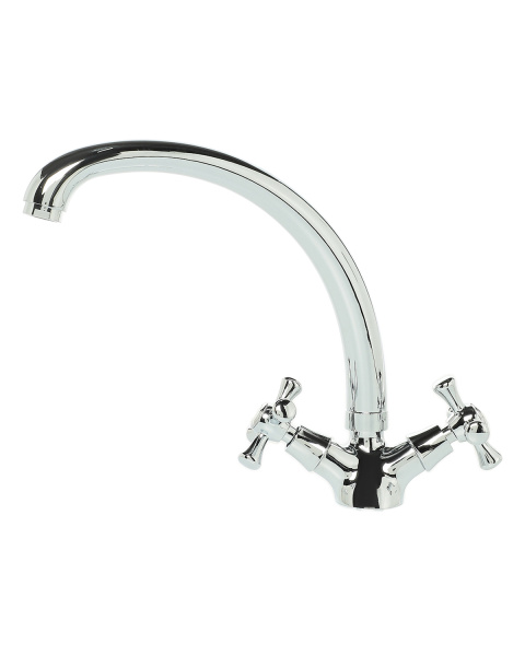 Смеситель для кухни двухвентильный Orange Classic Pro M72-002cr хром